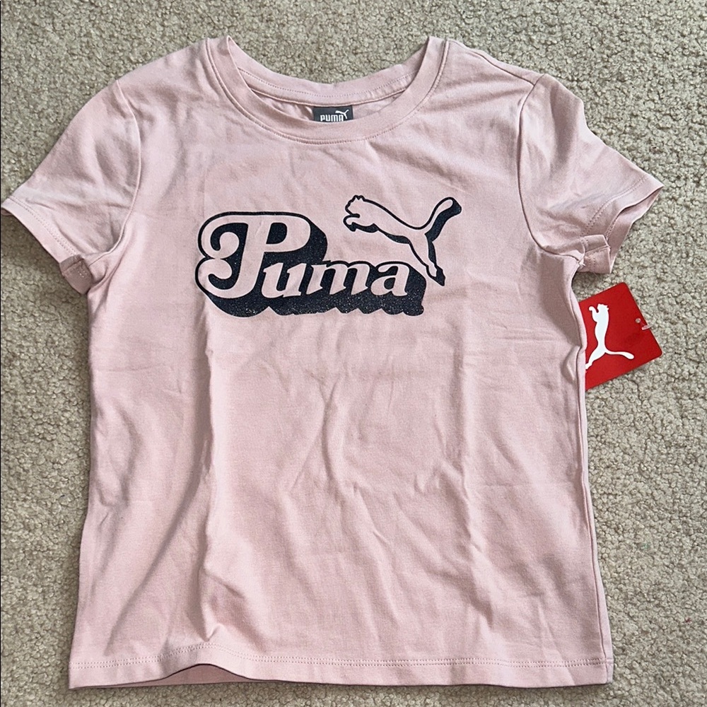 Puma Pink Graphic Tee